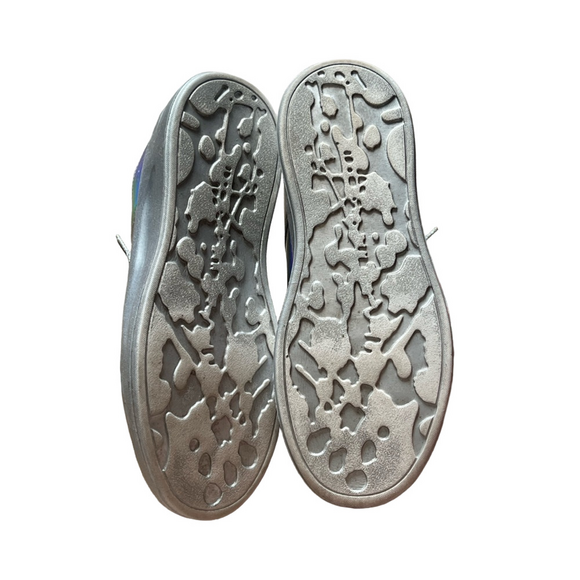 Holographic Silver Women’s Sneakers - Picture 6 of 6